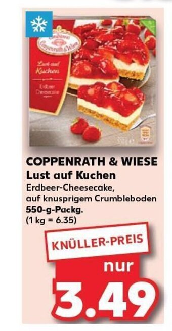 Kaufland COPPENRATH & WIESE Lust auf Kuchen tilbud