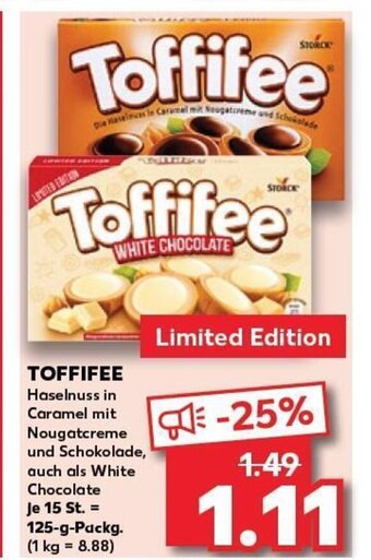 Kaufland TOFFIFEE tilbud