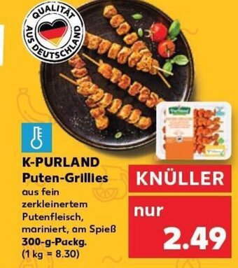 Kaufland K-PURLAND Puten-Grillies tilbud