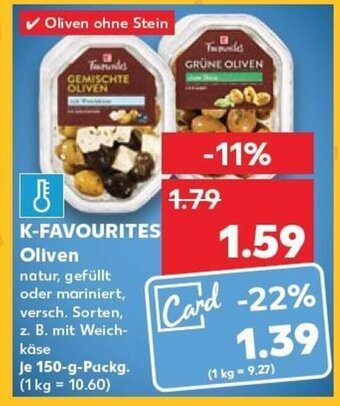 Kaufland K-FAVOURITES Oliven tilbud
