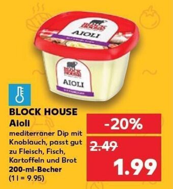 BLOCK HOUSE Aioli