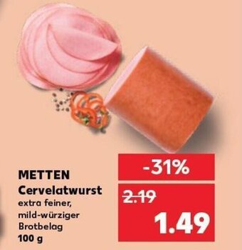 METTEN Cervelatwurst