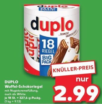 DUPLO Waffel-Schokoriegel