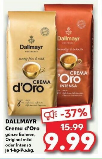 Kaufland DALLMAYR Crema d'Oro tilbud