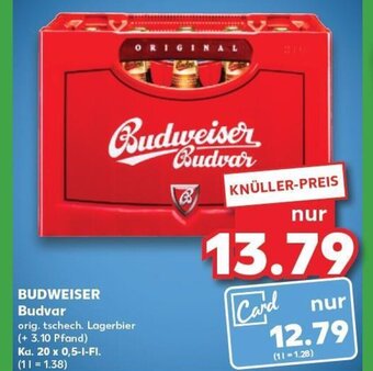 Kaufland BUDWEISER Budvar tilbud