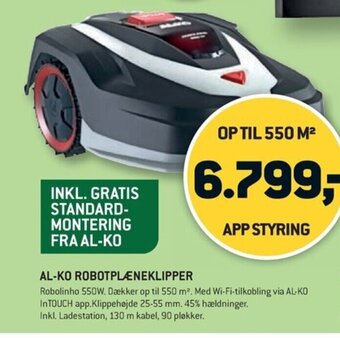 XL-BYG AL-KO ROBOTPLÆNEKLIPPER tilbud