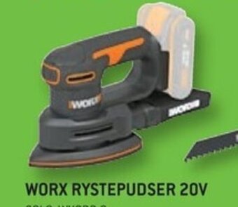 XL-BYG WORX RYSTEPUDSER 20V tilbud