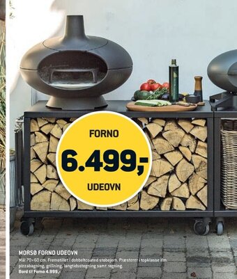 XL-BYG MORSO FORNO UDEOVN tilbud