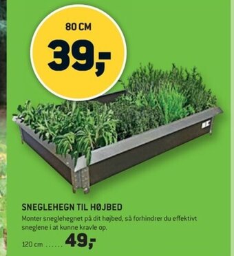 XL-BYG SNEGLEHEGN TIL HØJBED tilbud