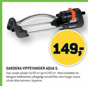 XL-BYG GARDENA VIPPEVANDER AQUA S. tilbud