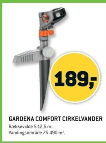 XL-BYG GARDENA COMFORT CIRKELVANDER tilbud
