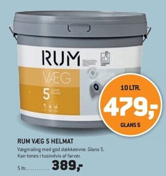 XL-BYG RUM VÆG 5 HELMAT tilbud