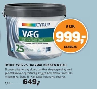 XL-BYG DYRUP VÆG 25 HALVMAT KØKKEN & BAD tilbud