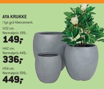 XL-BYG AYA KRUKKE tilbud