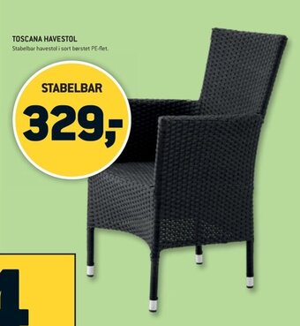 XL-BYG TOSCANA HAVESTOL tilbud