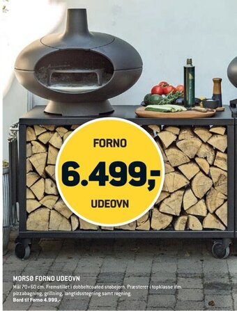 XL-BYG MORSO FORNO UDEOVN tilbud