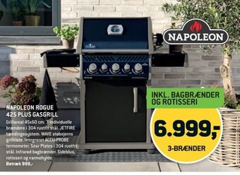 XL-BYG NAPOLEON ROGUE 425 PLUS GASGRILL tilbud