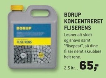 XL-BYG BORUP KONCENTRERET FLISERENS tilbud