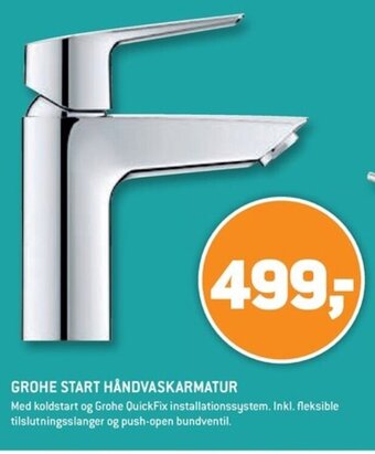 XL-BYG GROHE START HÅNDVASKARMATUR tilbud