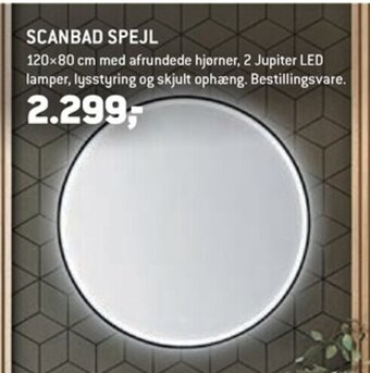 XL-BYG SCANBAD SPEJL tilbud