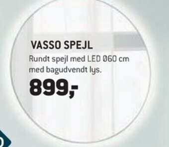 XL-BYG VASSO SPEJL tilbud