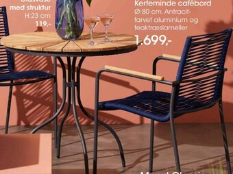 Bilka Kerteminde cafébord tilbud