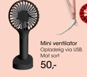Bilka Mini ventilator tilbud