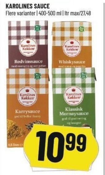 Løvbjerg Karolines Sauce 400-500ml tilbud