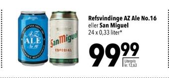 Refsvindinge az ale no.16 eller san miguel