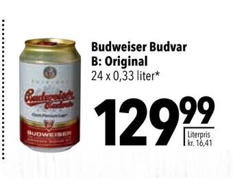 Citti Budweiser budvar b: original tilbud