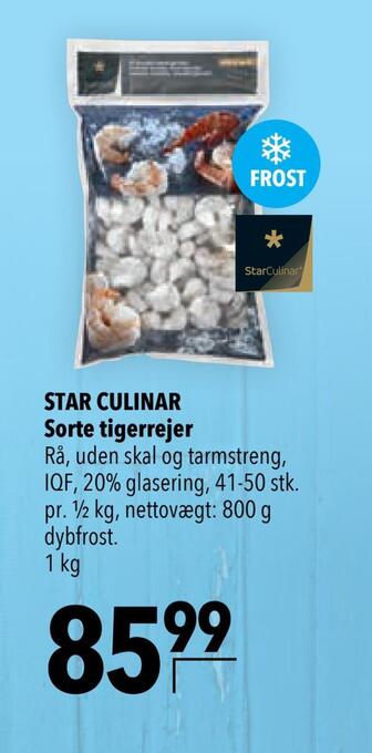 Citti Star culinar sorte tigerrejer tilbud