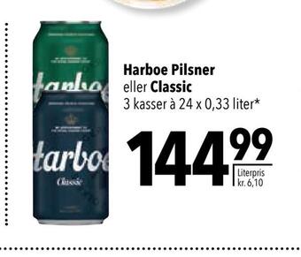 Citti Harboe pilsner eller classic tilbud