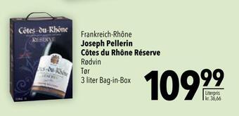 Joseph pellerin côtes du rhône réserve
