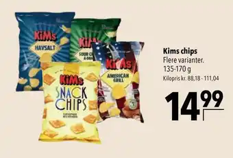 Citti Kims chips tilbud