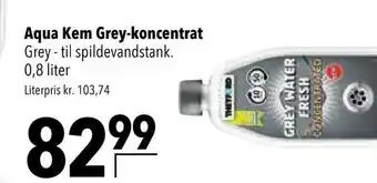 Citti Aqua kem grey-koncentrat tilbud