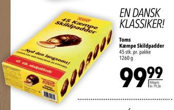 Toms kæmpe skildpadder