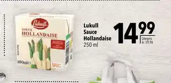 Citti Lukull sauce hollandaise tilbud