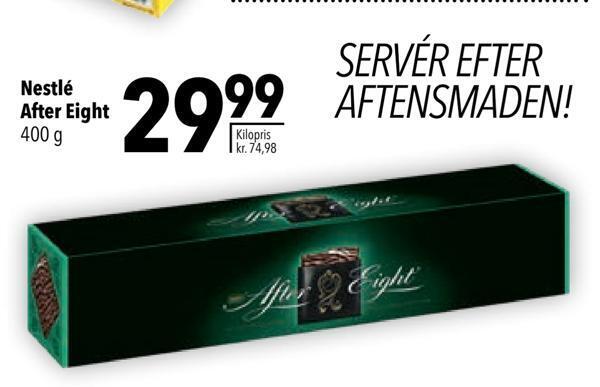 Citti Nestlé after eight tilbud