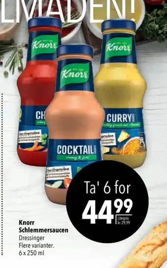 Knorr schlemmersaucen