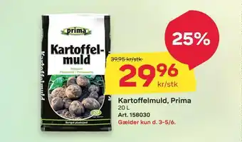 Kartoffelmuld, prima