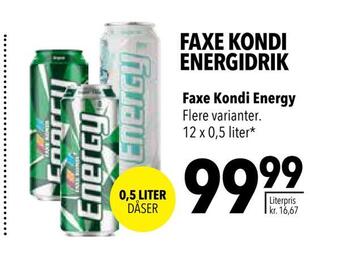 Citti Faxe kondi energy tilbud