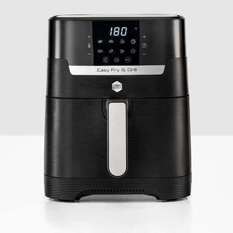Obh nordica easy fry & grill precision airfryer 2in1 black digital