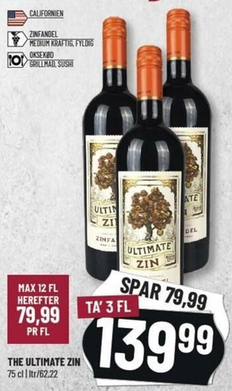 Løvbjerg The Ultimate Zin 75 cl tilbud
