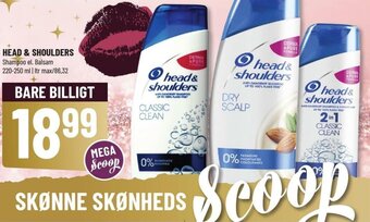 Løvbjerg Head & Shoulders 220-250ml tilbud