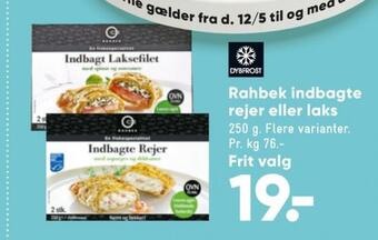 Bilka Rahbek indbagt laks tilbud