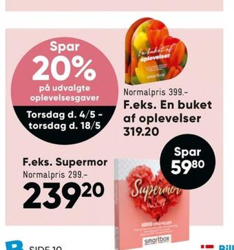 Bilka Smartbox gavekort tilbud
