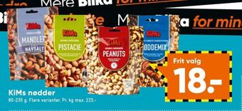 Bilka Kims mandler tilbud