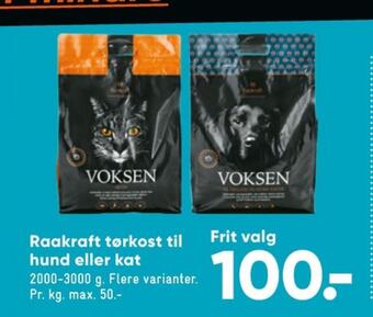 Bilka Raakraft hundefoder tilbud