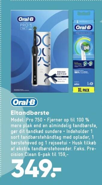 Bilka Braun oral-b eltandbørste tilbud