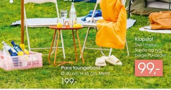 Bilka Ukendt klapstol tilbud